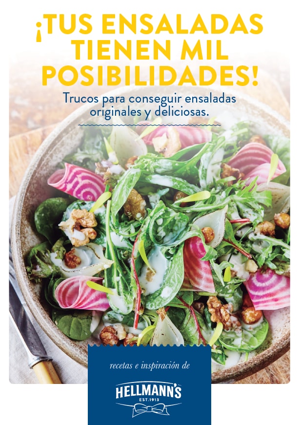 Recetario de ensaladas Hellmann's